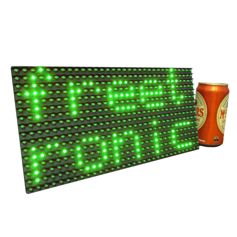 Color viridis Dot Matrix Led
